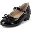 The Children’s Place Baby Girls’ Low Heel Dress Pump(Black)