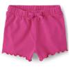 The Children’s Place Baby Girls’ and Toddler Assorted Knit Shorts(Fuchsia)