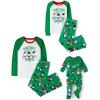 The Children’s Place Baby and Family Matching Fleece Holiday Pajama Set(Green Christmas With My Gnomies)