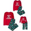 The Children’s Place Baby and Family Matching Fleece Holiday Pajama Set(Merry Festiviness)