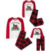 The Children’s Place Baby and Family Matching Fleece Holiday Pajama Set(Red ‘Tis the Season)