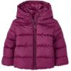 The Children’s Place Baby and Toddler Girls’ Medium Weight Wind-Resistant, Water-Resistant Puffer Jacket(Purple Rose)