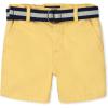 The Children’s Place Baby-Boys and Toddler Belted Chino Shorts(Banana Pudding)