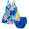 The Children’s Place Baby-Girls and Newborn Sleeveless Casual Dress(Cool Cobalt Hawaiian)