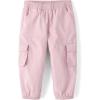 The Children’s Place Baby-Girls and Toddler Barrel Leg Cargo Pants(Luxe Lilac)