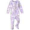 The Children’s Place Baby-Girls and Toddler Long Sleeve Zip-Front Snug Fit 100% Cotton 1 or 2 Piece Set(Lavender Easter Bunnies)