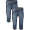 The Children’s Place Baby-Girls and Toddler Skinny Jeans(Blue Wash 2-pack)