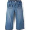 The Children’s Place Baby-Girls and Toddler Wide Leg Jeans(Valley Wash)