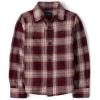 The Children’s Place Boys’ Long Sleeve Flannel Button Down Shirt(Logan Plaid)
