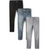 The Children’s Place Boys Skinny Jeans(Black/Blue/Gray 3-pack)