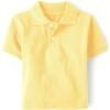 The Children’s Place Boys’ Uniform Performance Polo(New Yellow)