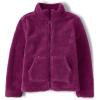 The Children’s Place Girls’ Cozy Sherpa Full-Zip Jacket(Magic Potion)