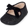 The Children’s Place Girls Kayla Velvet Flat Shoe Shoe(Black)