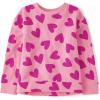 The Children’s Place Girls Long Sleeve Crew Neck Pullover Sweater(Love Hearts)
