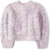 The Children’s Place Girls’ Long Sleeve Pullover Cable Knit Sweater(Fading Rose)