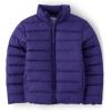 The Children’s Place Girls’ Medium Weight Wind-Resistant, Water-Resistant Puffer Jacket(Solar Storm)