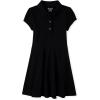 The Children’s Place Girls Pique Polo Dress(Black)