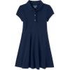 The Children’s Place Girls Pique Polo Dress(Tidal)