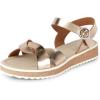 The Children’s Place Girl’s Platform Sandals with Adjustable Ankle Strap(Rose Gold Flatform)
