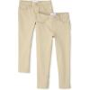 The Children’s Place Girls Ponte Knit Pull on Jeggings(Sandy 2-pack)