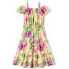 The Children’s Place Girls’ Short Sleeve Dressy Dress(Sun Valley Floral)