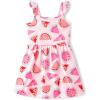 The Children’s Place Girls’ Short Sleeve Dressy Dress(Watermelons)