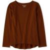 The Children’s Place Girls Single Long Sleeve Basic Layering T-Shirt(Magic Potion)
