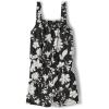 The Children’s Place Girls’ Sleeveless Summer Romper(Black Tropical)