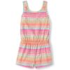 The Children’s Place Girls’ Sleeveless Summer Romper(French Rose Print)