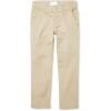 The Children’s Place Girls’ Uniform Bootcut Chino Pants(Sandy Single)