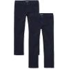 The Children’s Place Girls’ Uniform Bootcut Chino Pants(Tidal 2-pack)