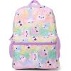 The Children’s Place Kids’ Preschool Elementary Backpack for Boys and Girls(Neon Violet Desserts)