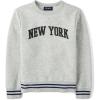 The Children’s Place Long Sleeve Crew Neck Pullover Sweatshirt(New York)