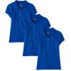 The Children’s Place Multipack Short Sleeve Pique Polo(Renew Blue)