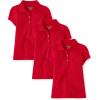 The Children’s Place Multipack Short Sleeve Pique Polo(Ruby)
