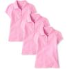 The Children’s Place Multipack Short Sleeve Pique Polo(Sparkle Pink)