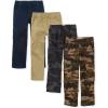 Flax/New Navy/Night Camo/Olive Camo 4 Pack