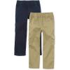 The Children’s Place Pull on Cargo Pants,multipacks(New Navy/Flax 2-pack)