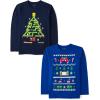 The Children’s Place Unisex-Child All Holidays,Birthdays Long Sleeve Graphic T-Shirts,2 Pack(Holiday Gamer)