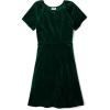 The Children’s Place Womens Short Sleeve Holiday Dress(Spruceshad Velour)