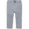 The Children’s Place and Toddler Stretch Straight Chino Pants(Fin Gray)