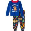 The Children’s Place baby boys Button Long Sleeve Top and Pants Snug Fit 100% Cotton 2 Piece Pajama Set(Did Someone Say Snacks)