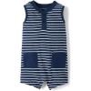 The Children’s Place baby-boys And Newborn Everyday Romper(Tidal Stripe)