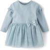 The Children’s Place baby-girls And Newborn Long Sleeve Romper(Dusky Blue Tutu)