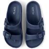 The Children’s Place boys Boys Everyday Slip on Double Buckle Slide Sandals(Navy)