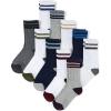 The Children’s Place boys Crew Socks Variety Pack(Multicolor 10-pack)