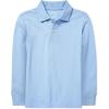 The Children’s Place boys Long Sleeve Pique Polo(Brook Single)