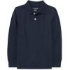 The Children’s Place boys Long Sleeve Pique Polo(Nautico Single)