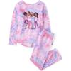 The Children’s Place boys Long Sleeve Top and Pants 2 Piece Pajama Set(Girls Cameo Swirl)