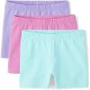 The Children’s Place girls Assorted Cartwheel Shorts(Purple/Pink/Teal 3-pack)